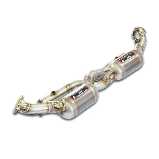 Tubes avant D et G avec catalyseur métallique 200 CPSI SUPERSPRINT – Porsche 911 (996) – 241242