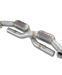 Tubes avant avec catalyseur métallique droit et gauche SUPERSPRINT – Porsche 911 (996) GT3 3.6i – 241302 – Image 2