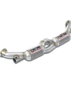 Tubes avant avec catalyseur métallique droit et gauche SUPERSPRINT – Porsche 911 (996) GT3 3.6i – 241302