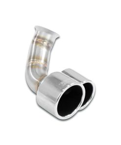 Sortie droite double Ø 100 et Ø 80 mm SUPERSPRINT – Porsche 911 (996) 3.6i – 241856