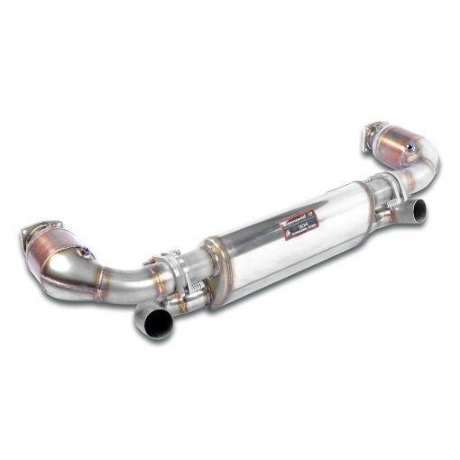 Silencieux arrière Sport D et G avec catalyseur métallique SUPERSPRINT – Porsche 911 (996) – 243304