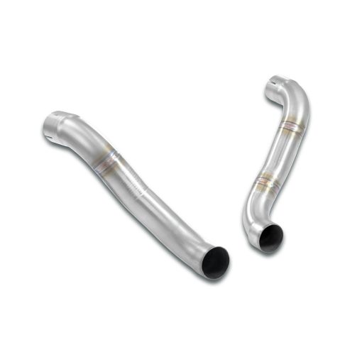 Tubes adaptateurs D et G silencieux central OEM SUPERSPRINT – Porsche 911 (997) Carrera S / 4S 3.8i 355 ch – 243433