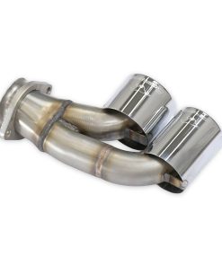 Sortie gauche double Ø 90 et Ø 80 mm SUPERSPRINT – Porsche 911 (997) – 244436 – Image 3