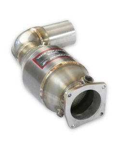 Silencieux avant droit avec catalyseur métallique SUPERSPRINT – Porsche 911 (997) 3.6T – 245402 – Image 2