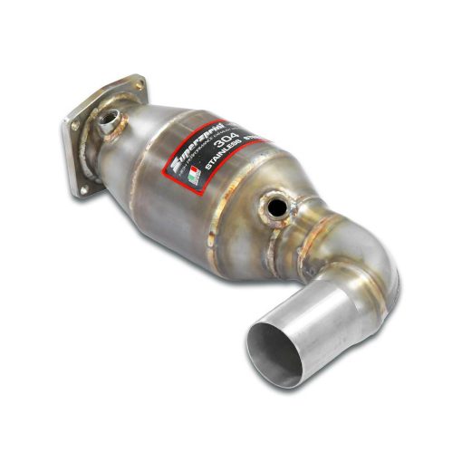 Silencieux avant droit avec catalyseur métallique SUPERSPRINT – Porsche 911 (997) 3.6T – 245402