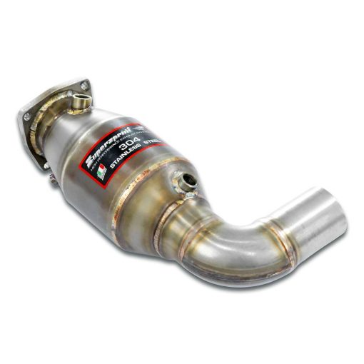 Silencieux avant gauche avec catalyseur métallique SUPERSPRINT – Porsche 911 (997) 3.6T – 245422