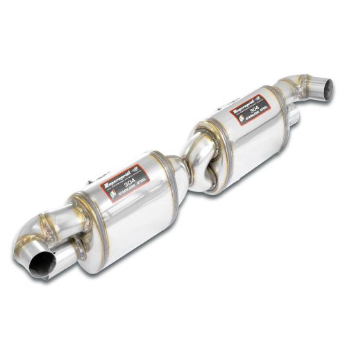 Silencieux arrière droit et gauche Sport SUPERSPRINT – Porsche 911 (997) Turbo 3.6T 480 ch – 245434