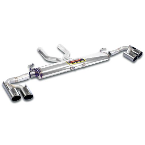Silencieux arrière D et G 2 x Ø 100 mm Gun Metal Grey SUPERSPRINT – Porsche Cayenne (II 958) – 245836