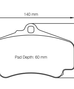 Plaquettes de frein avant RST 3 PAGID – Porsche 911 (996, 997) – S2474T03001 – Image 2