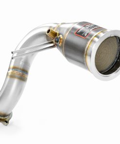 Downpipe gauche avec catalyseur métallique SUPERSPRINT – Porsche Cayenne (II E3) S 2.9T 440 ch – 249581 – Image 3