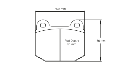 Plaquettes de frein avant PAGID – E259314010