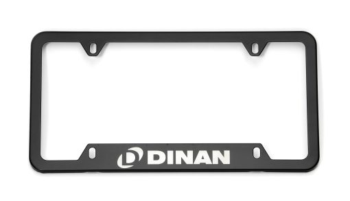 Cadre de plaque inox noir avec cache-vis DINAN – D010-0013