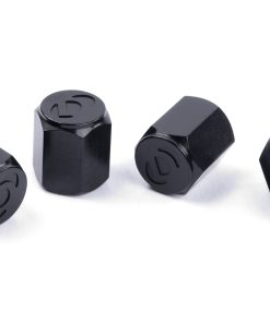 Bouchons de valve en aluminium noir DINAN – D757-0007