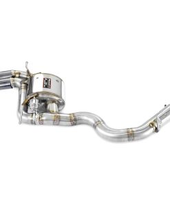 Silencieux arrière 90 x 70 mm Gun Metal Grey avec valve SUPERSPRINT – Audi S3 (8P) 2.0 TFSI 265 ch – 329207 – Image 2