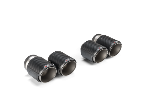 Jeu d'embouts titane et carbone AKRAPOVIC – BMW M2 / M3 / M4 – TP-CT/68