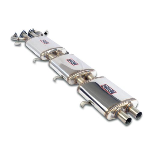 Silencieux avant et central droit (3 silencieux) SUPERSPRINT – Ferrari 400i 4.8 V12 315 ch – 391103