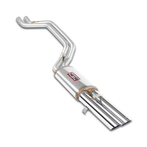 Silencieux arrière gauche SUPERSPRINT – Ferrari 400i 4.8 V12 315 ch – 391136
