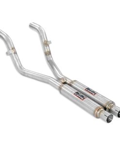 Silencieux centraux droit et gauche et tube en H SUPERSPRINT – Ferrari M575 5.8 v12 515 ch – 391203 – Image 3
