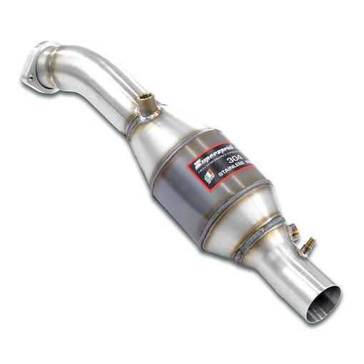 Silencieux avant droit avec catalyseur métallique SUPERSPRINT – Ferrari 360 Modena/Spider 3.6 V8 401 ch – 392402