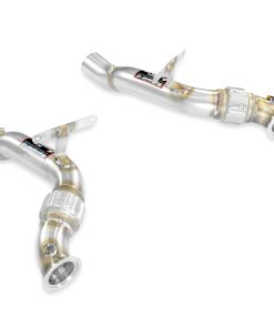 Downpipes droit et gauche (remplacent les catalyseurs) SUPERSPRINT – Ferrari 488 GTB/Spider 3.9 V8 Bi-Turbo – 393231 – Image 2