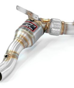 Downpipe droit avec catalyseur métallique SUPERSPRINT – Ferrari 488 GTB/Spider 3.9 V8 Bi-Turbo – 393221 – Image 2