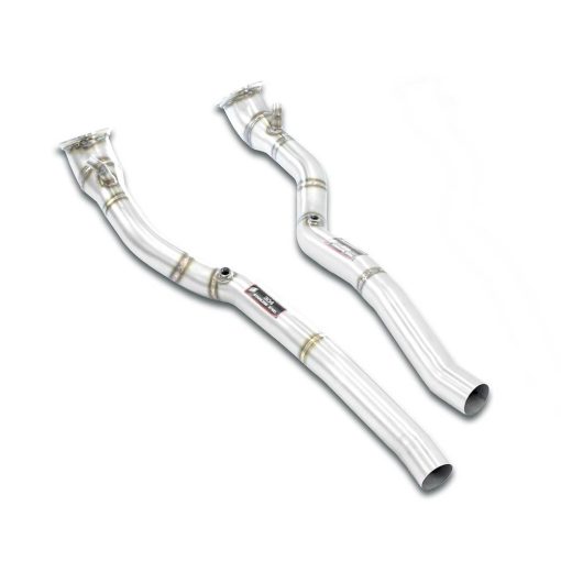 Kit tubes avant droit et gauche (remplacent les catalyseurs) SUPERSPRINT – Ferrari F12 / 812 Superfast – 393712