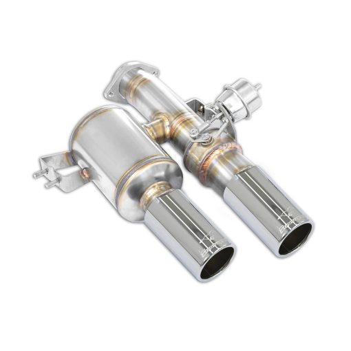 Silencieux arrière gauche 2 x Ø 76 mm SUPERSPRINT – Ferrari M575 5.8 v12 515 ch – 394436