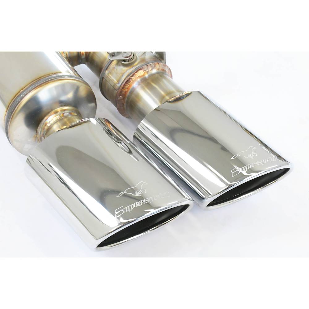 Silencieux arrière gauche 120 x 80 mm SUPERSPRINT – Ferrari M575 5.8 v12 515 ch – 394437 – Image 2