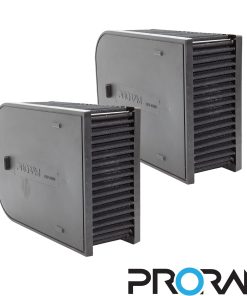 Paire de filtres à air de remplacement ProRAM plissés RAMAIR – Porsche Macan (I 95B) – PPF-9859-2