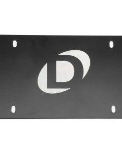 Plaque de marque inox noir DINAN – D010-0015