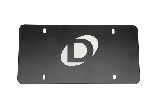 Plaque de marque inox noir DINAN – D010-0015