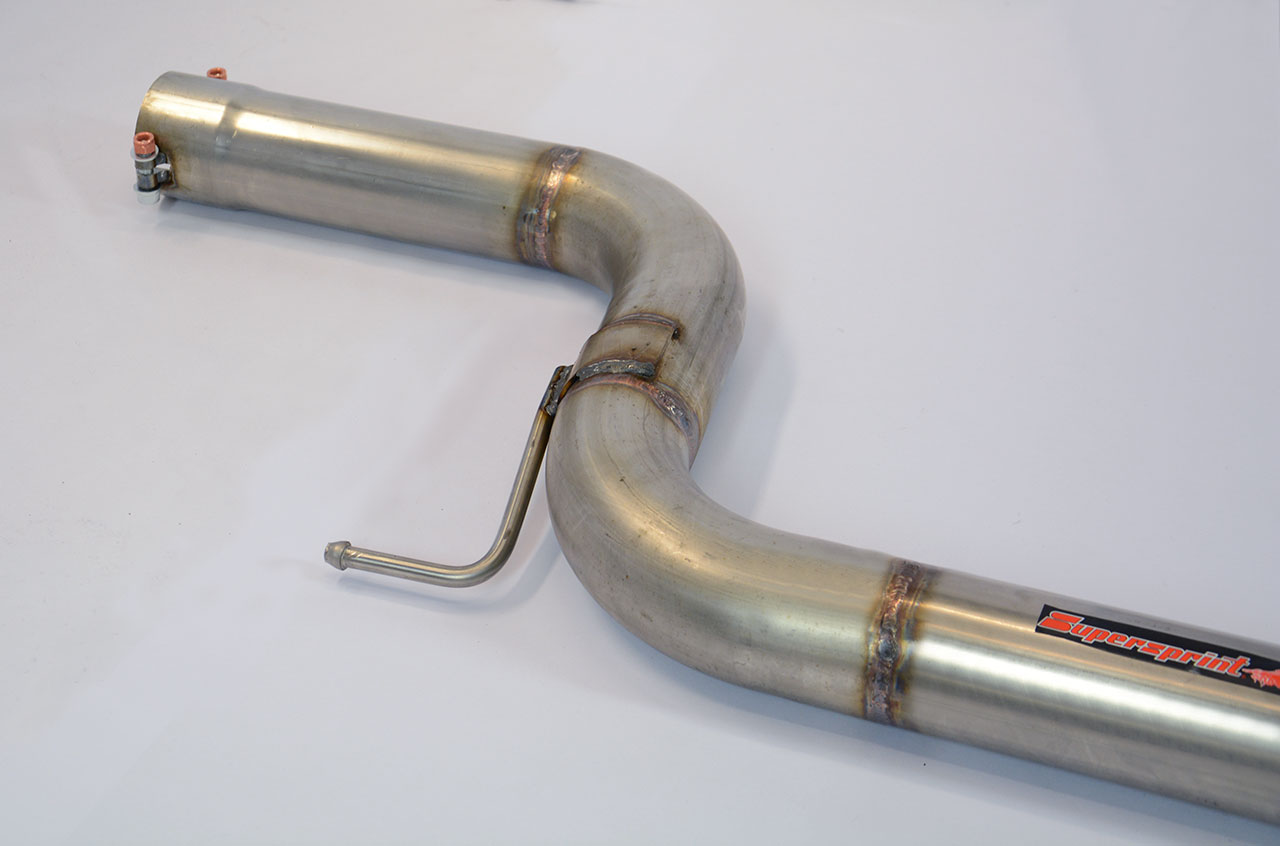Kit tubes centraux droit et gauche avec tube en H SUPERSPRINT – Maserati Ghibli 3.0 V6 S Bi-Turbo – 450513 – Image 2