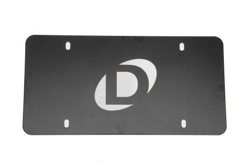 Plaque de marque inox noir DINAN – D010-0016