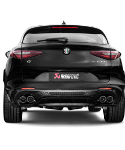 Ligne Slip-On titane AKRAPOVIC – Alfa Romeo Stelvio Quadrifoglio 2.9 V6 Turbo 510 ch – S-AR/TI/6H – Image 3