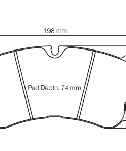 Plaquettes de frein avant RSC 1 PAGID – S4927C01001 – Image 2