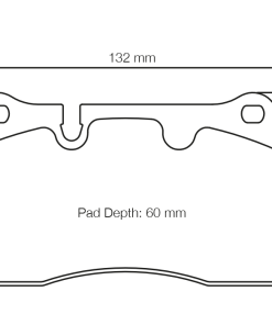 Plaquettes de frein arrière RSC 1 PAGID – Aston Martin DB9 / Vantage – S4943C01001 – Image 2