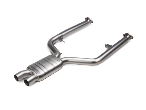 Tubes de liaison Evolution inox (longs) AKRAPOVIC – BMW M2 / M3 / M4 – E-BM/SS/9