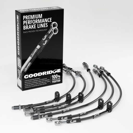 Kit durites de frein aviation avant et arrière GOODRIDGE – Renault Megane (IV) RS 1.8T – SRN0635-6C