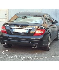 Kit de sorties droite et gauche 145 x 95 mm SUPERSPRINT – Mercedes C (W204) – 847615 – Image 2