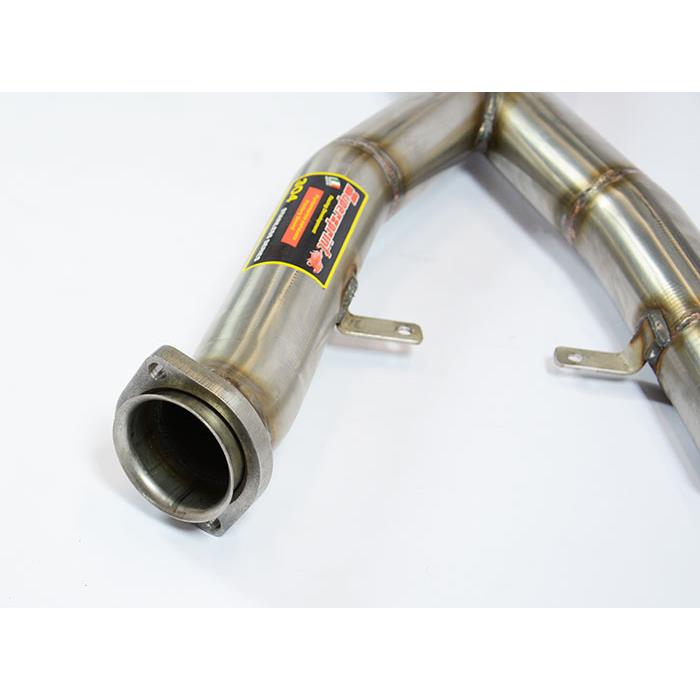Tube central en X (remplace le silencieux central d'origine) SUPERSPRINT – BMW Série 8 (E31) 850csi 380 ch – 785123 – Image 2