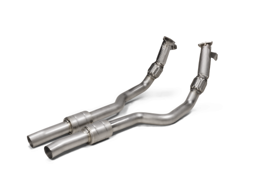 Tubes de liaison inox (avec OPF/GPF) AKRAPOVIC – Audi RS6 / RS7 – L-AU/SS/8/1