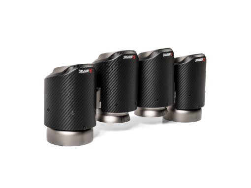 Embouts carbone (deux paires) AKRAPOVIC – BMW X3 M / X3 – TP-CT/59