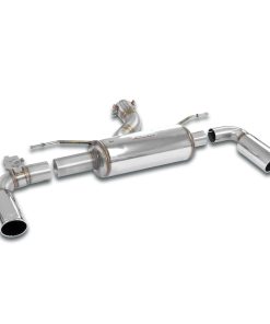 Silencieux arrière droit et gauche Ø 100 mm avec valve SUPERSPRINT – BMW Série 3 / Série 4 / Série 4 GC – 522524