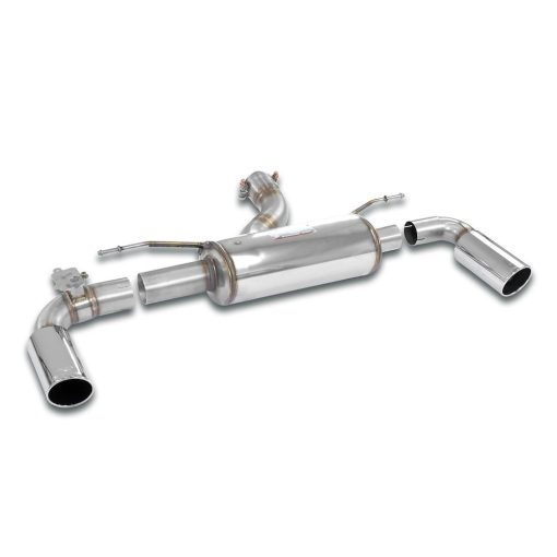 Silencieux arrière droit et gauche Ø 100 mm avec valve SUPERSPRINT – BMW Série 3 / Série 4 / Série 4 GC – 522524