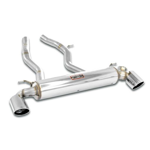 Silencieux arrière droit et gauche Ø 120 mm avec valve SUPERSPRINT – Toyota Supra (GR) 3.0T 340 ch – 525924
