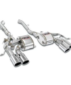 Kit silencieux arrière D et G 2 x Ø 100 mm avec valve SUPERSPRINT – BMW X3 M / X3 / X4 M / X4 – 526026