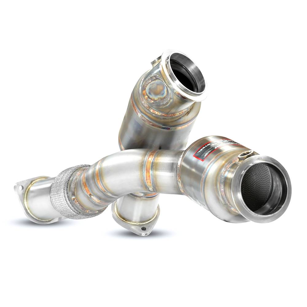 Kit downpipes droit et gauche avec catalyseur SUPERSPRINT – 527621 – Image 2