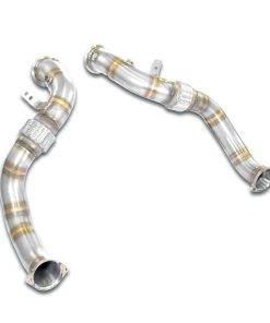 Downpipes D et G sans catas I et II SUPERSPRINT – 528111