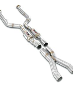 Silencieux avant D et G et tube en X SUPERSPRINT – BMW M5 (G90) 4.4 V8 Bi-Turbo PHEV 727 ch – 529202