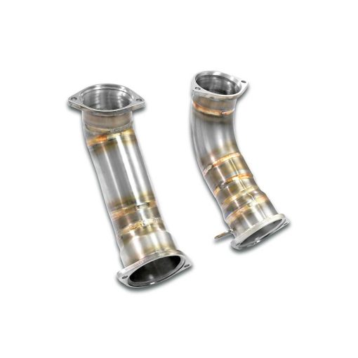 Kit downpipes D et G (remplacent les catas secondaires) SUPERSPRINT – BMW M5 (G90) 4.4 V8 Bi-Turbo PHEV 727 ch – 529331